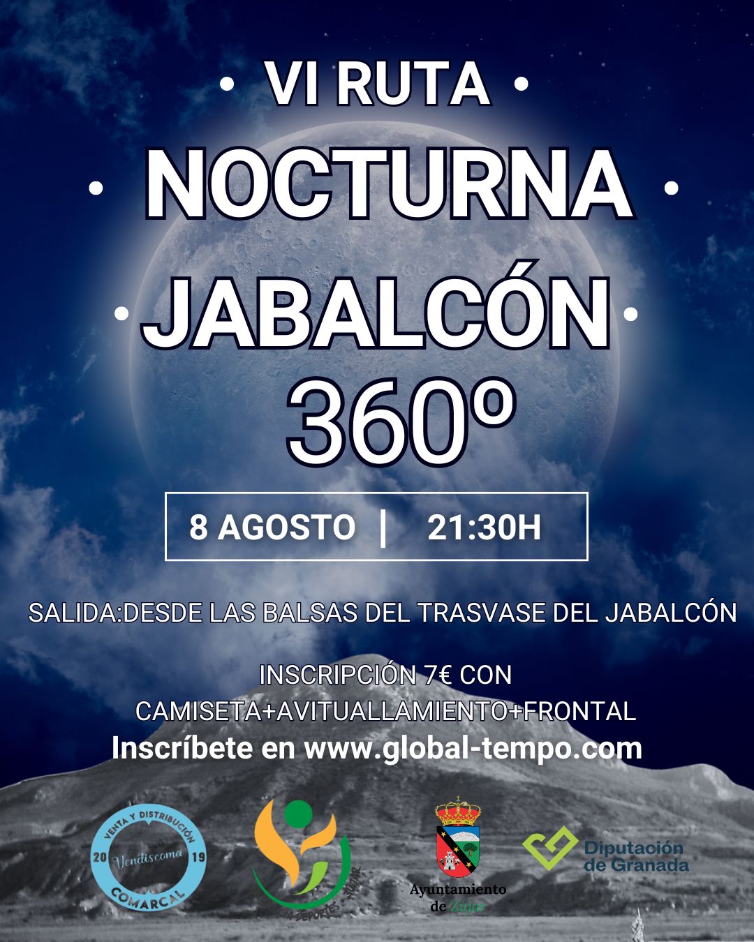 VI RUTA NOCTURNA JABALCÓN 360º